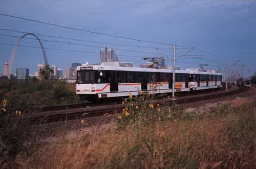 Metro Link in East Saint Louis