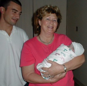Zach, Di and newborn - Savannah